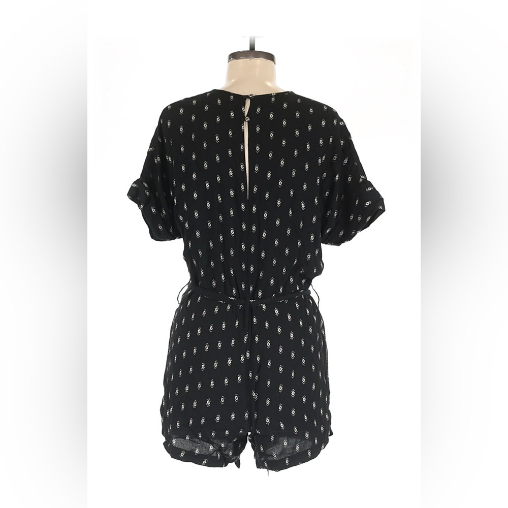 Madewell Starprint Romper Black and‎ White Patterned Size:M - Picture 3 of 4